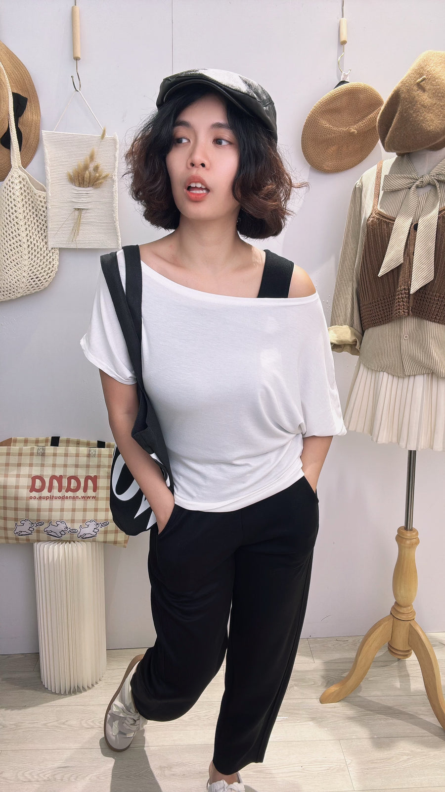 大推✨太空棉松紧腰舒服九分裤