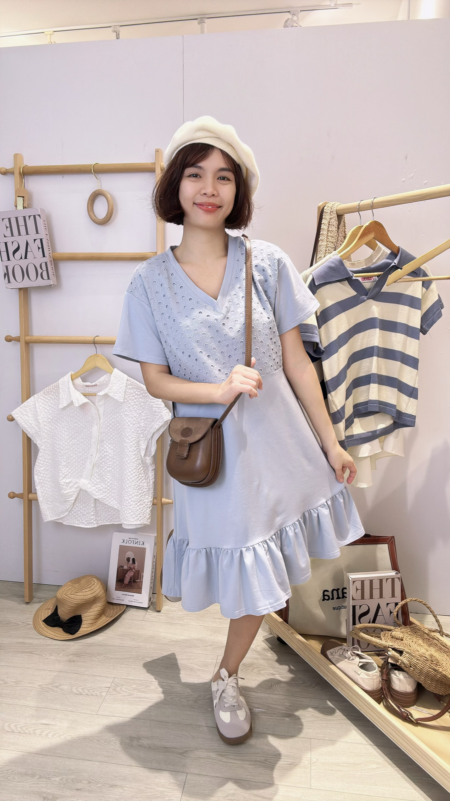 上镂空气质显瘦同花鱼尾连身裙