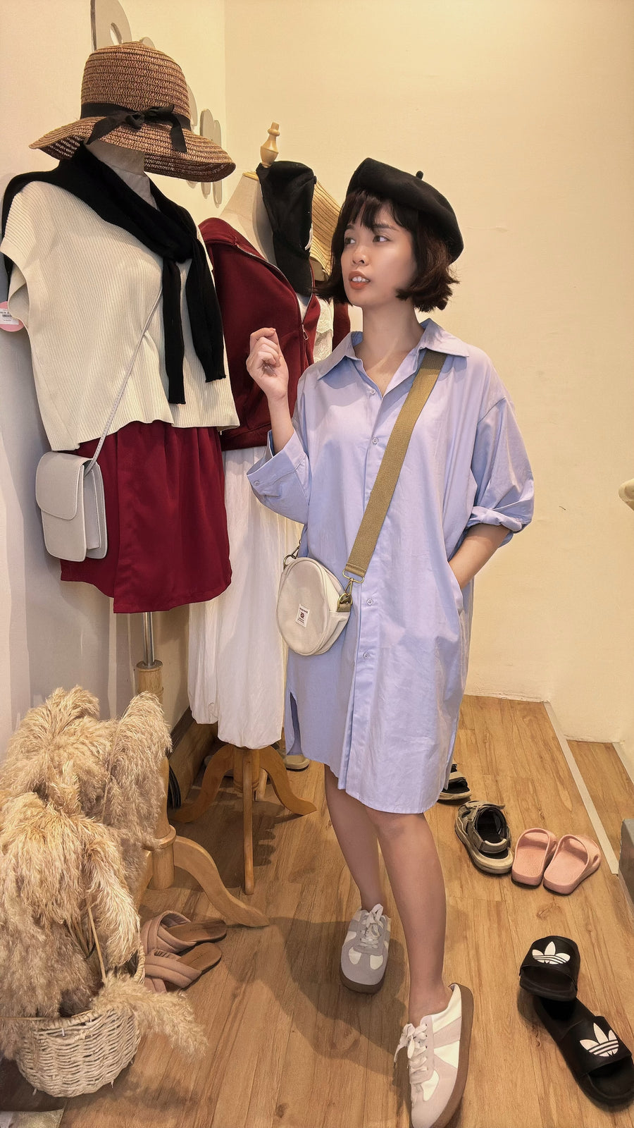 独家优质薄款水洗牛仔懒人套裙