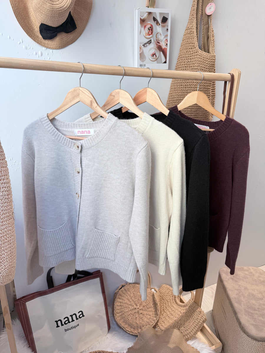韩版甜美毛毛舒服软软针织外套