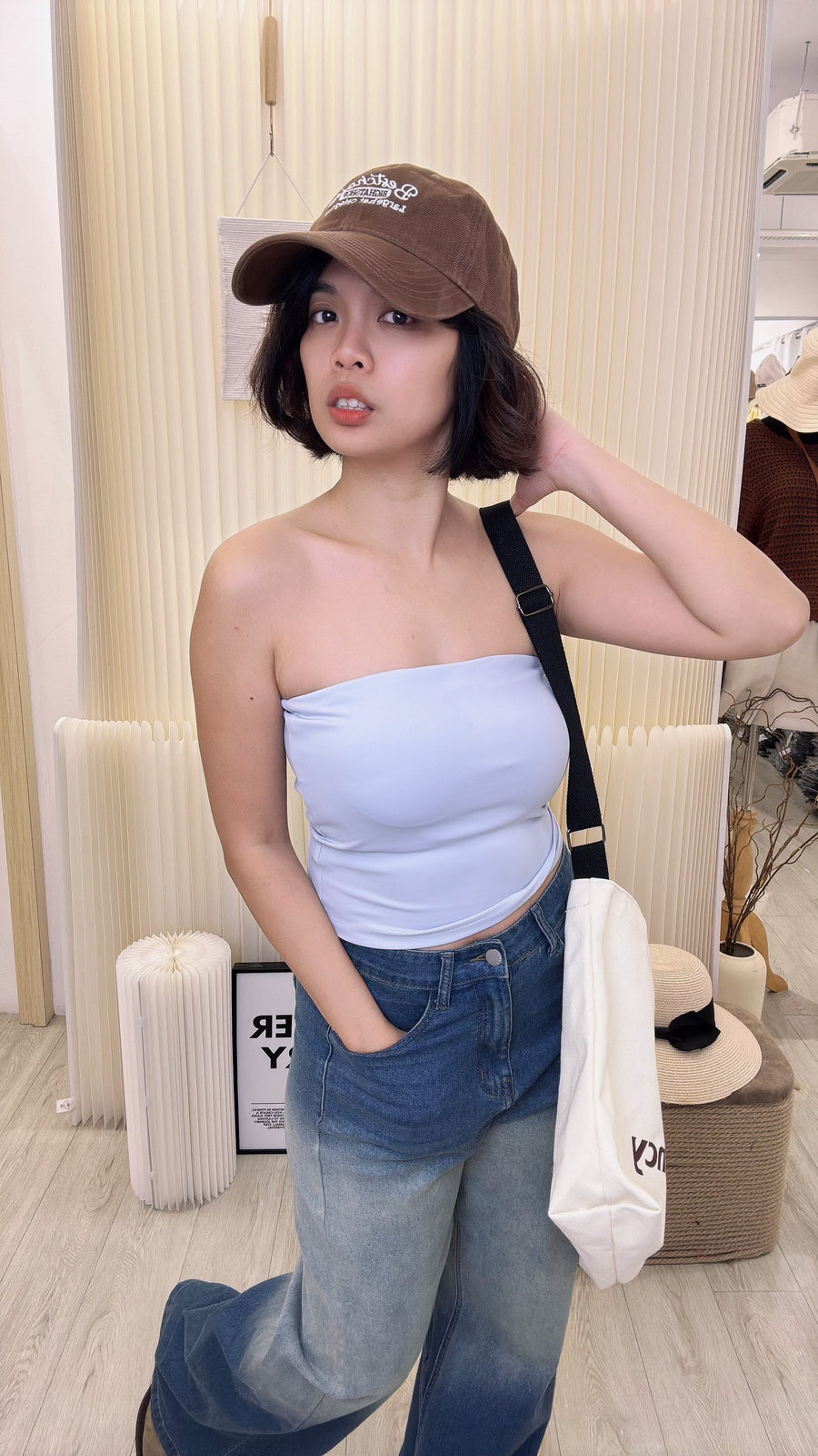 抹胸无肩带内搭