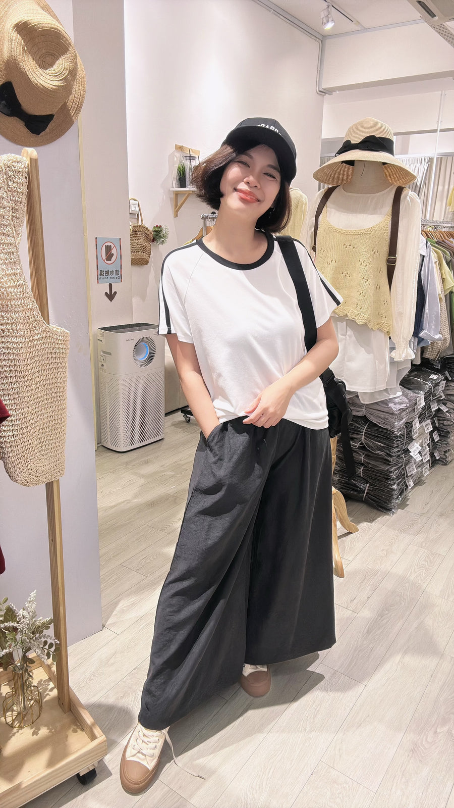 大推❤️滑滑好穿绒舒服阔脚裤