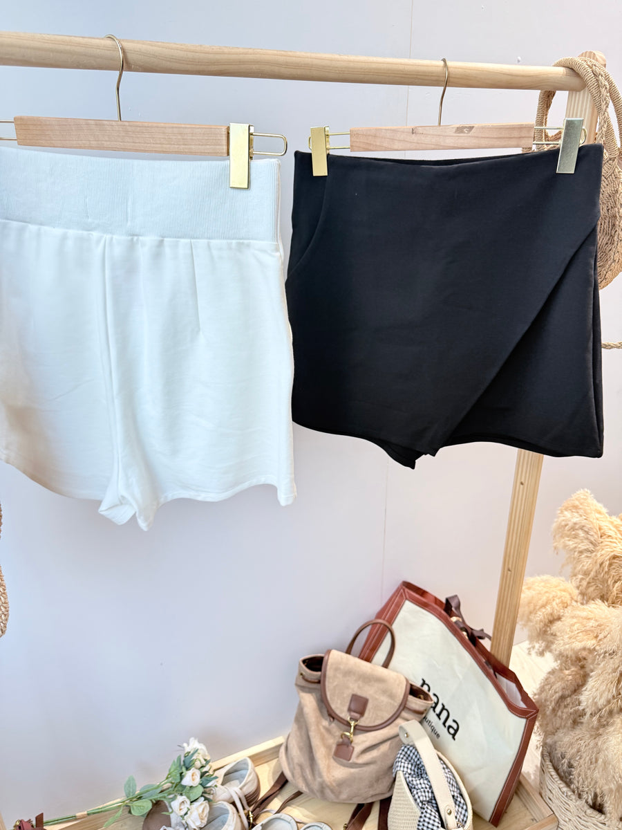 罗马后松紧腰前裙后裤