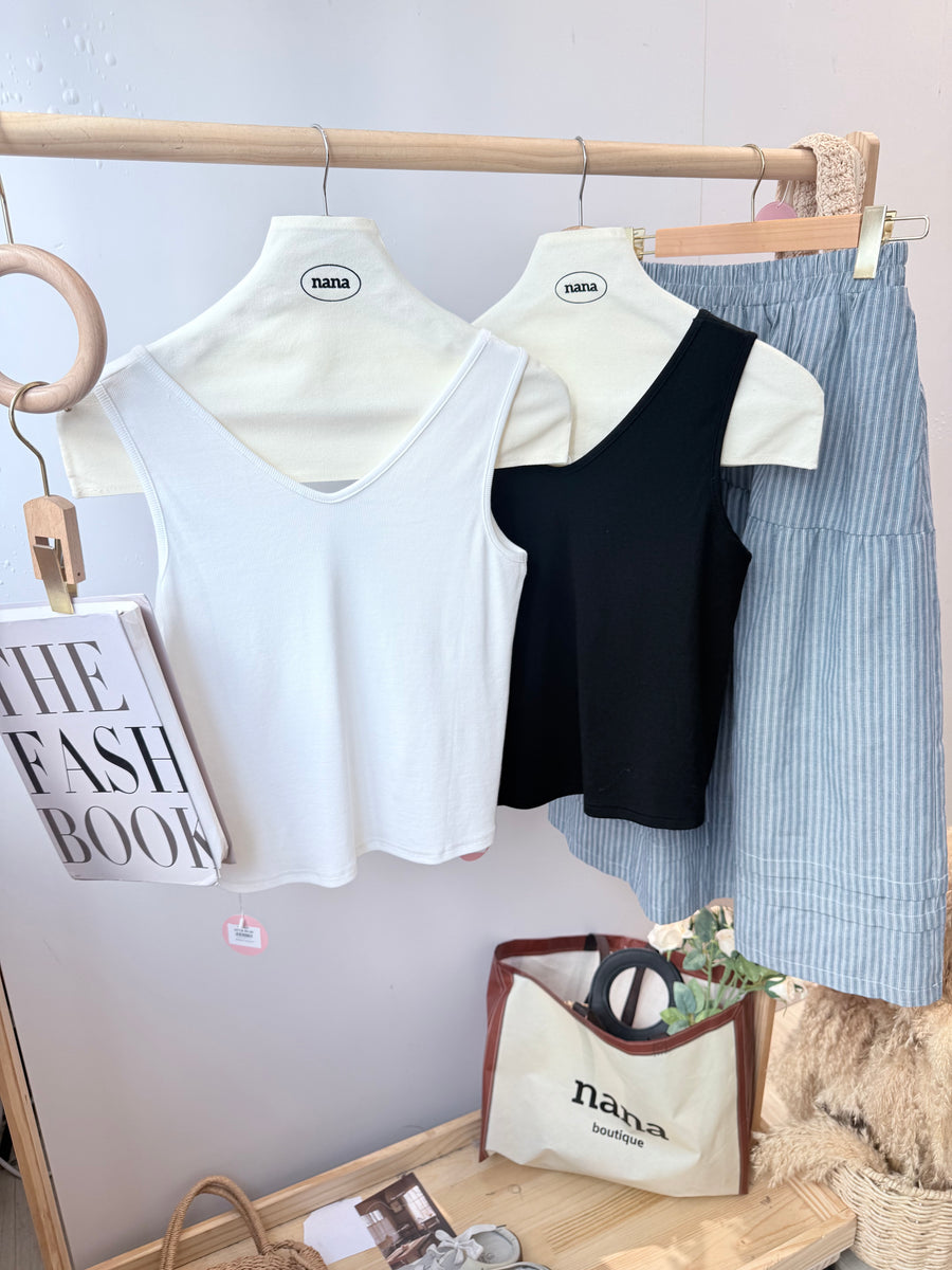 螺纹薄针织小内搭