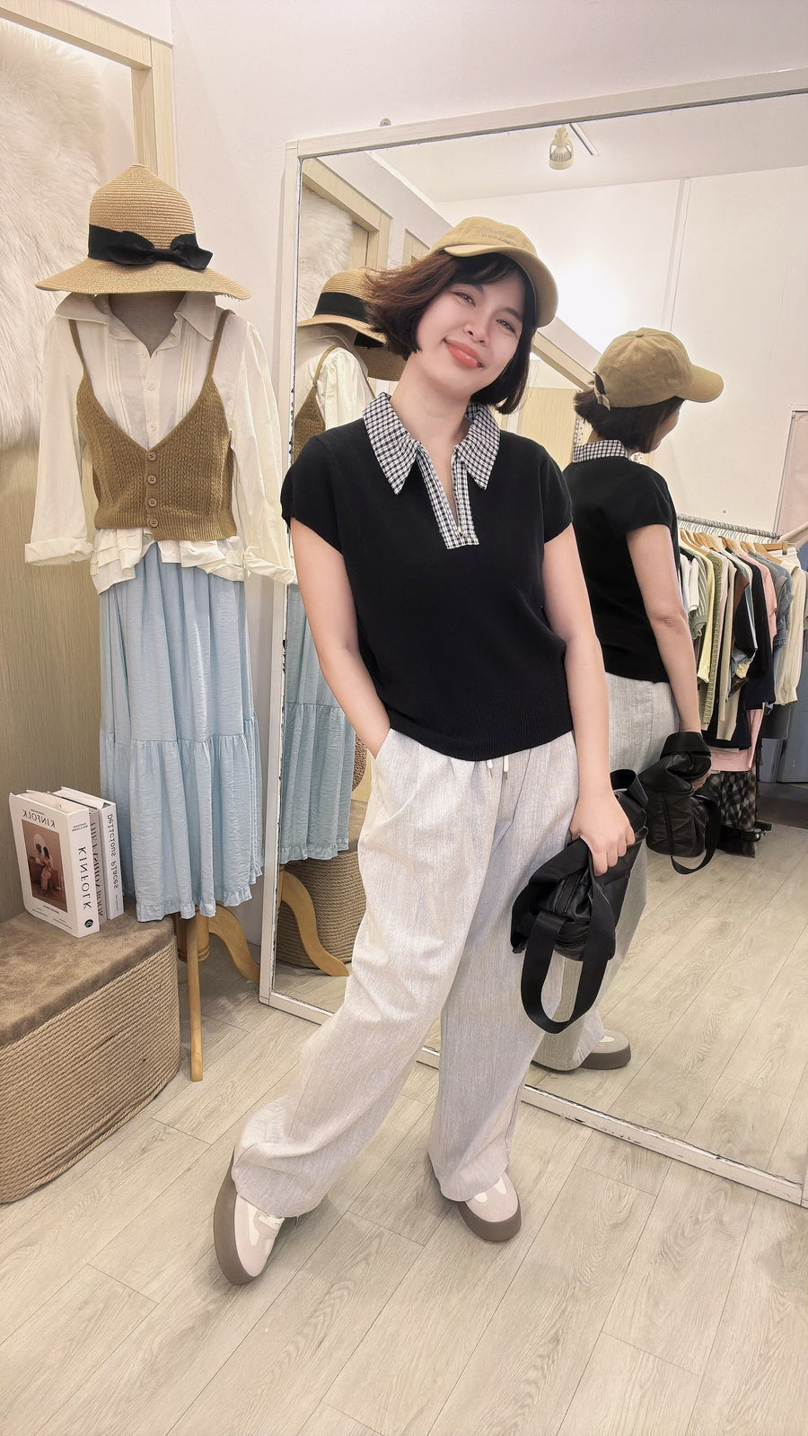 店主超爱的休闲牛仔舒服直筒裤