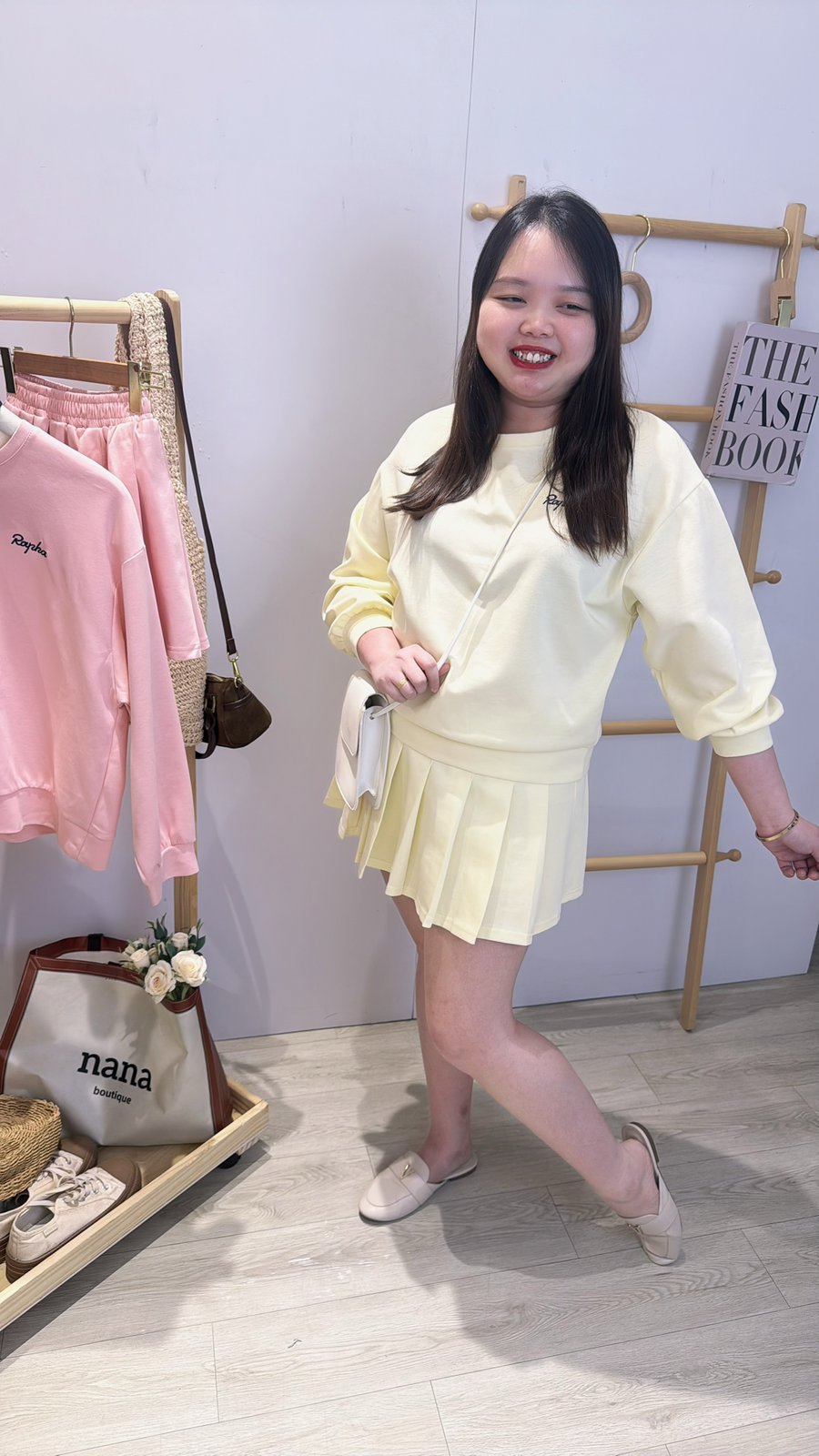 甜美卫衣棉好穿舒适长袖裤裙套装