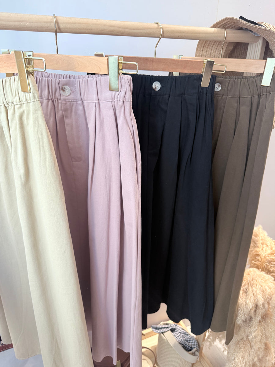 A Line水洗牛仔半长裙