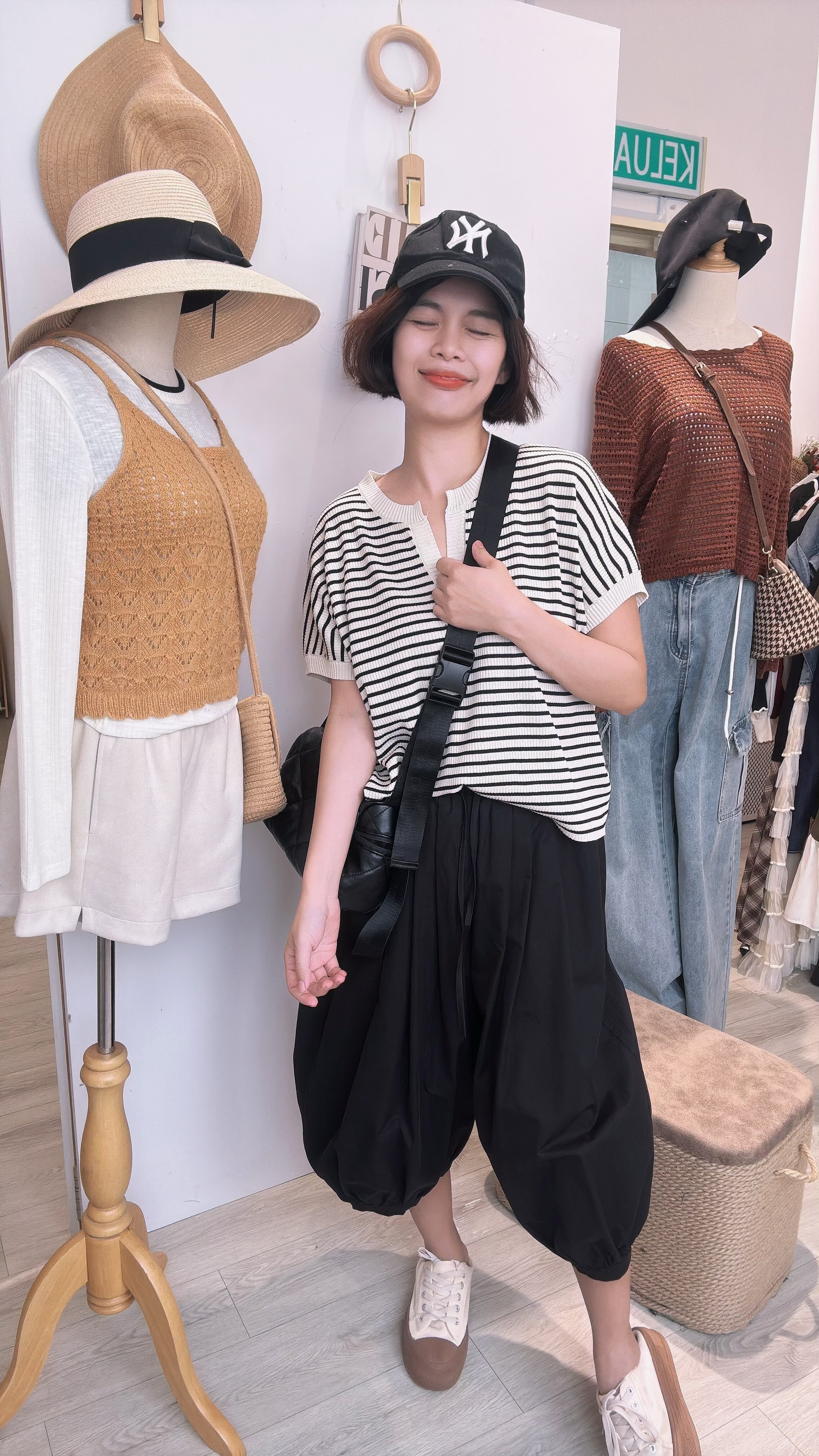 Polyester灯笼阔百搭舒服脚裤