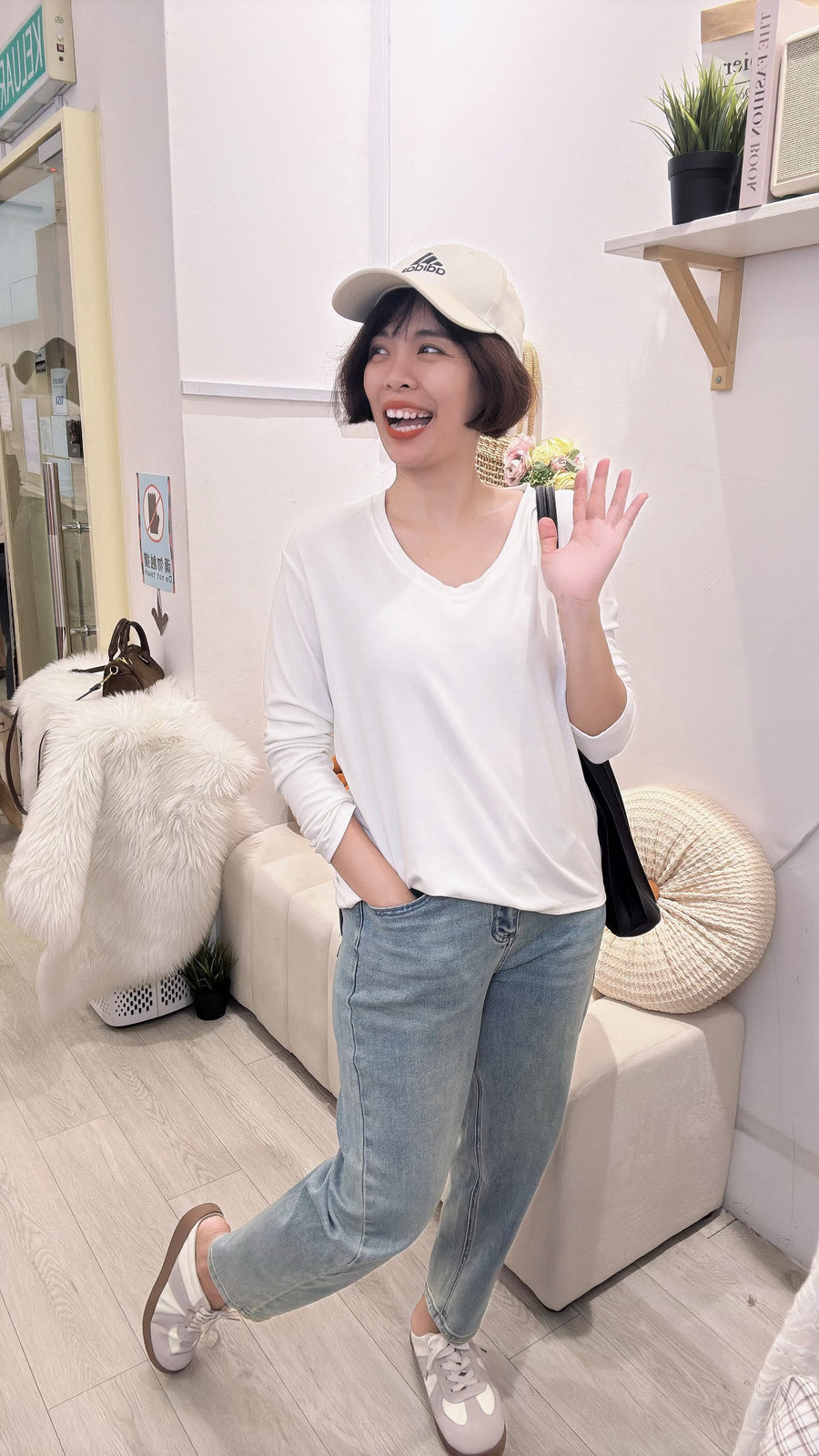 软Cotton好好穿百搭搭长袖上衣