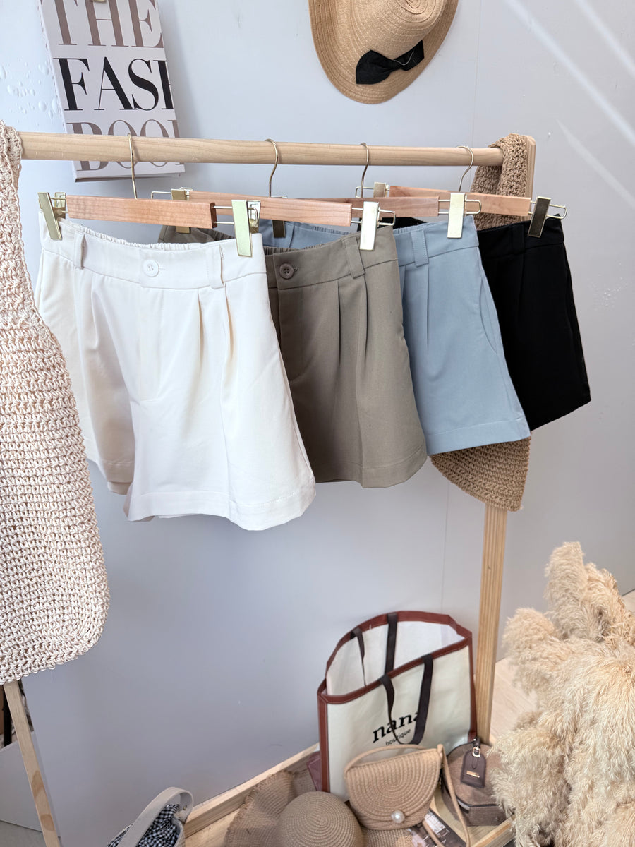 滑西装微笑舒服百搭短裤