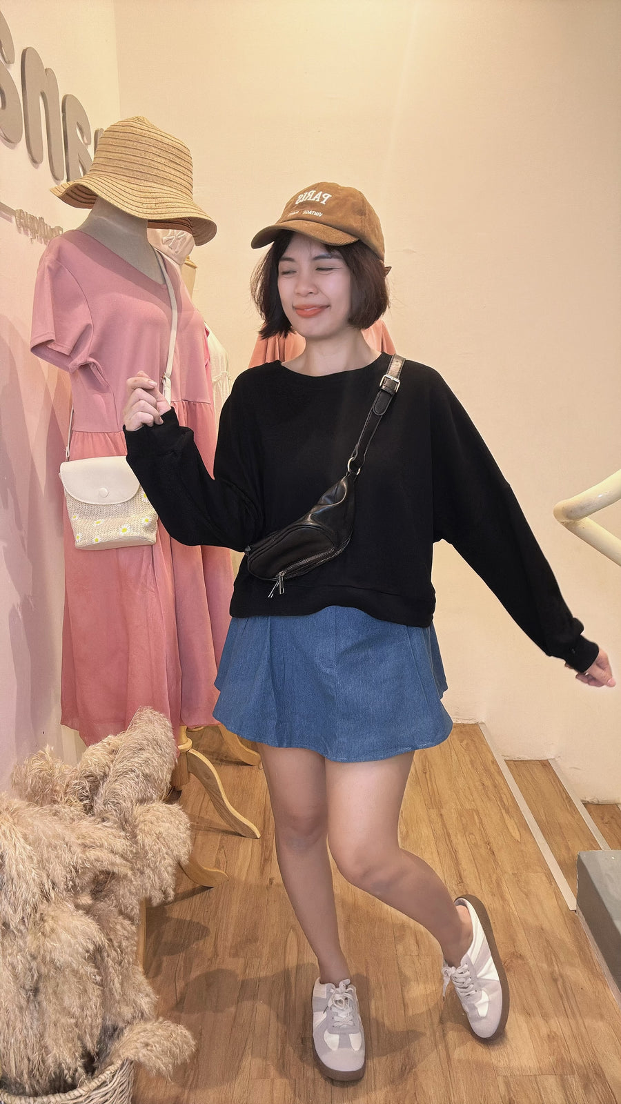 螺纹滑棉质舒服上衣