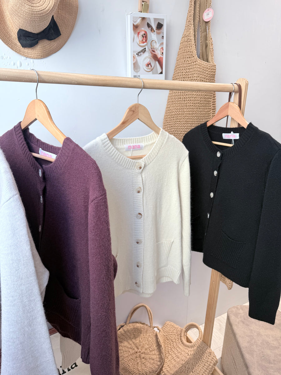 韩版甜美毛毛舒服软软针织外套