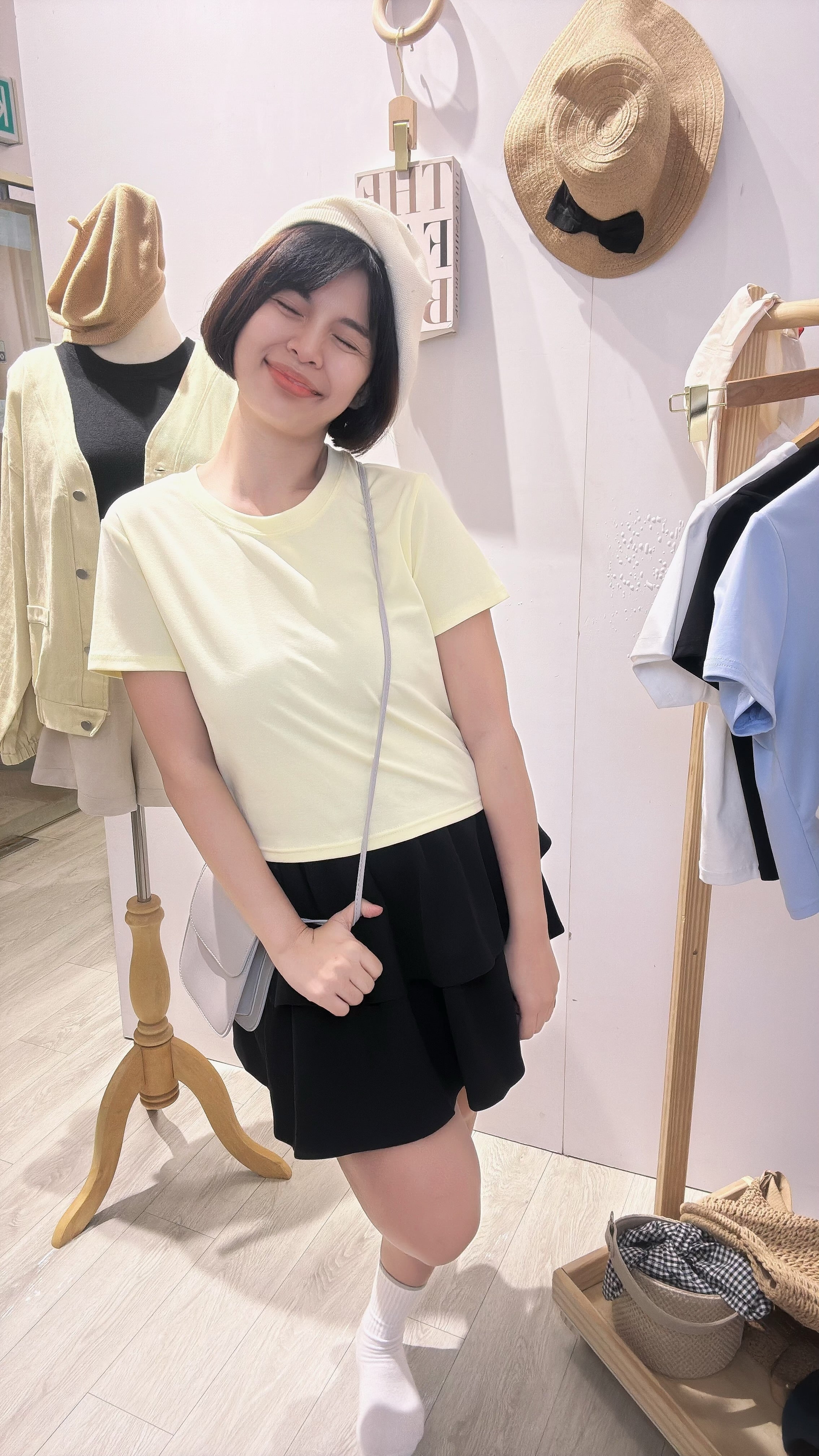 推介✨滑棉舒服蛋糕百搭弹力裤裙