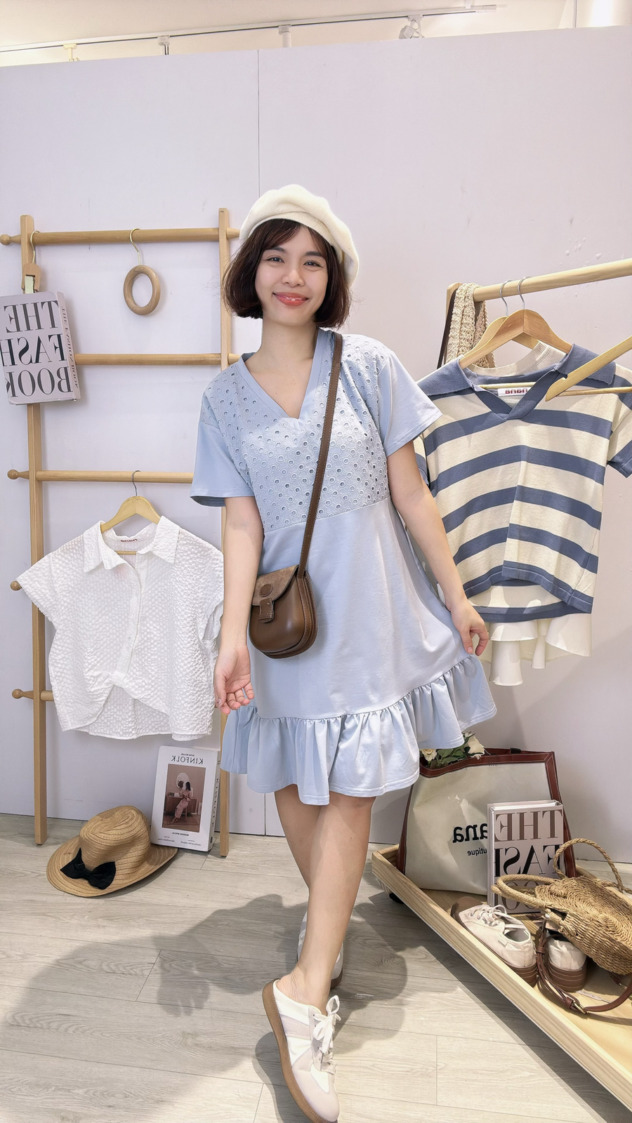 上镂空气质显瘦同花鱼尾连身裙