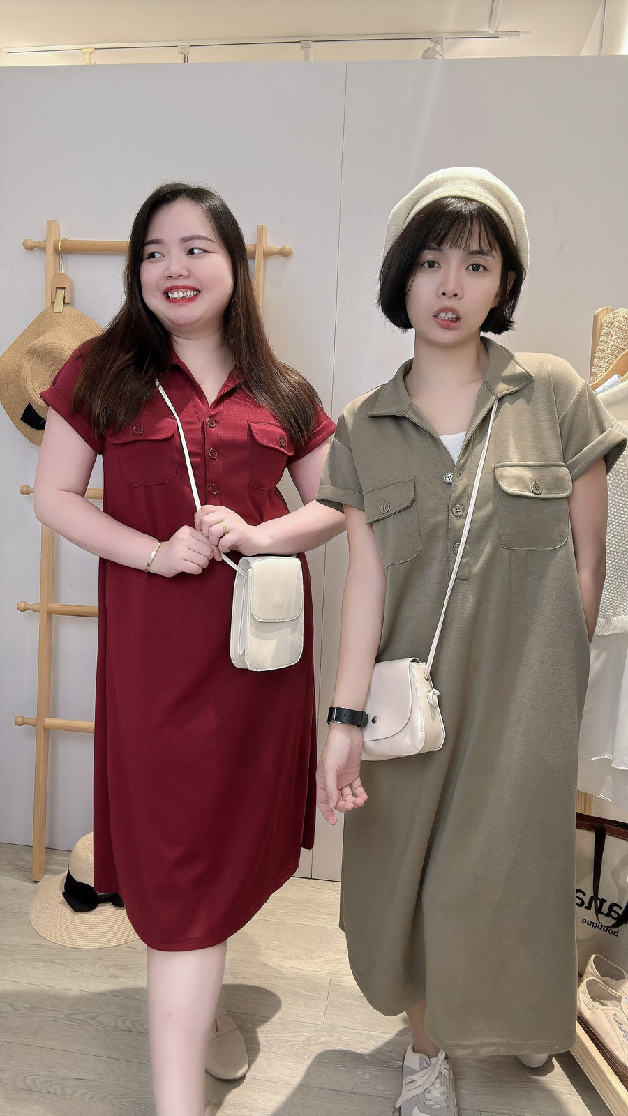 太空棉工装连身裙