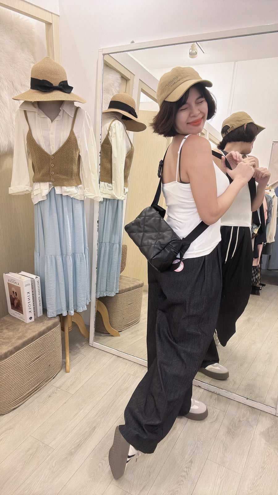店主超爱的休闲牛仔舒服直筒裤
