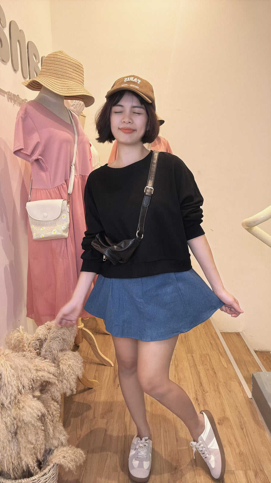 螺纹滑棉质舒服上衣