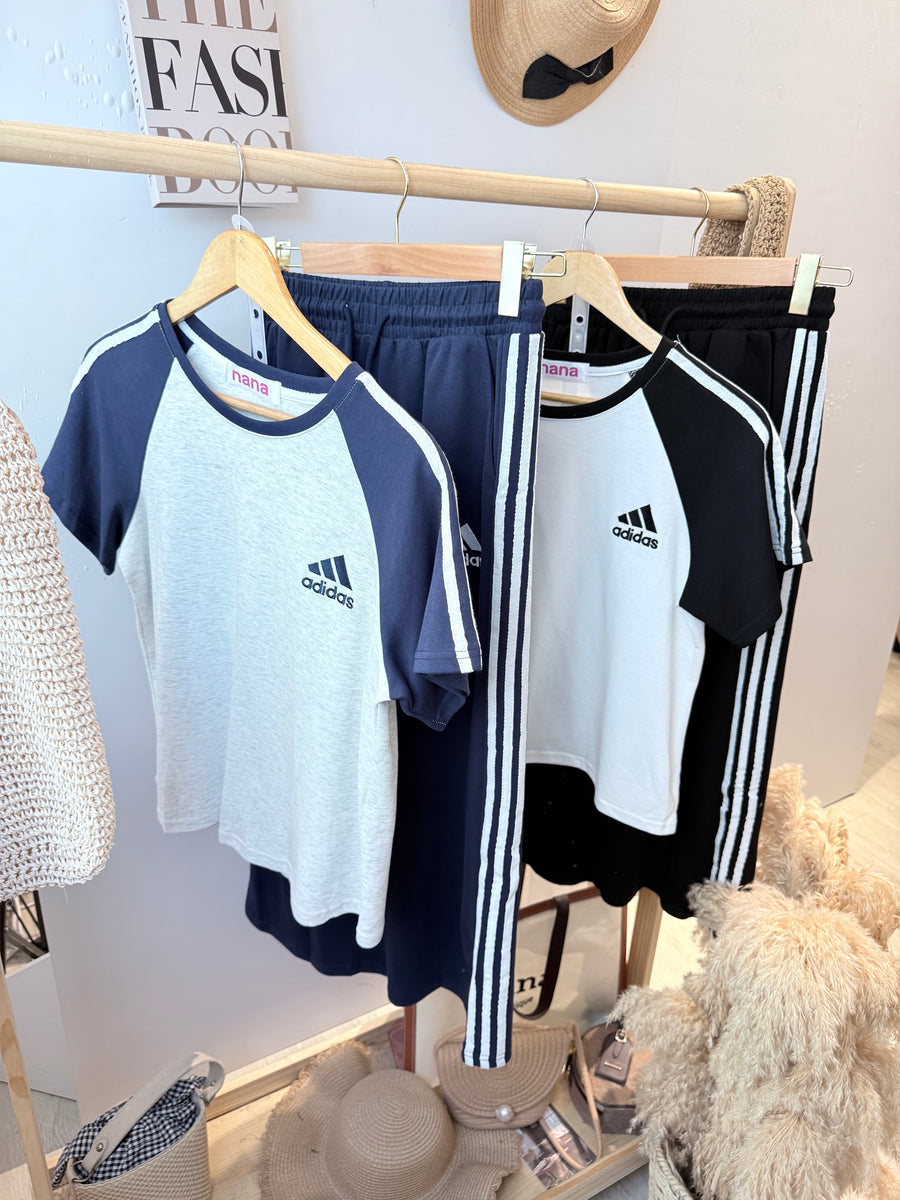 Cotton简约百搭休闲套装