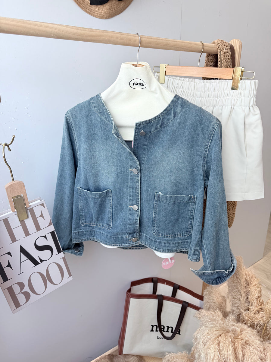 好看软牛仔外套单衣