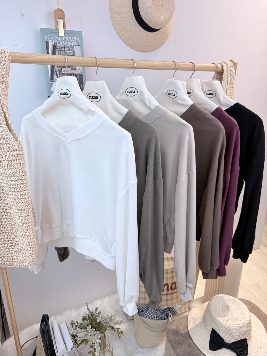 螺纹舒服棉质短上衣