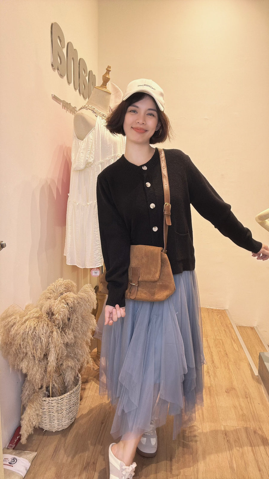 韩版甜美毛毛舒服软软针织外套