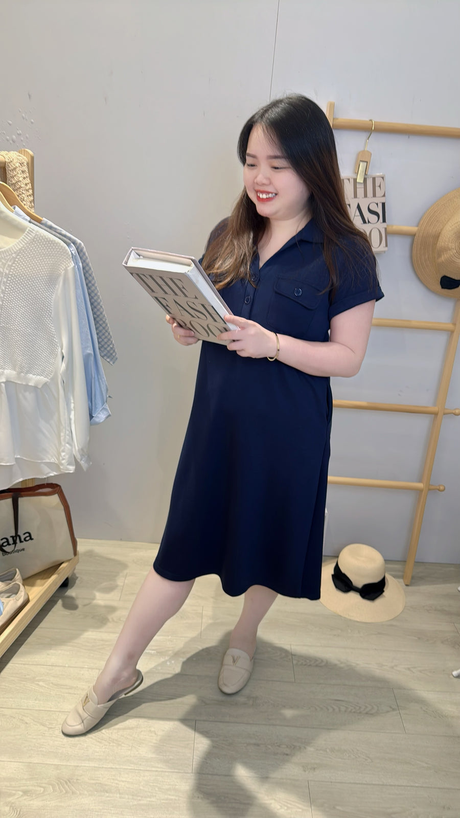 太空棉工装连身裙