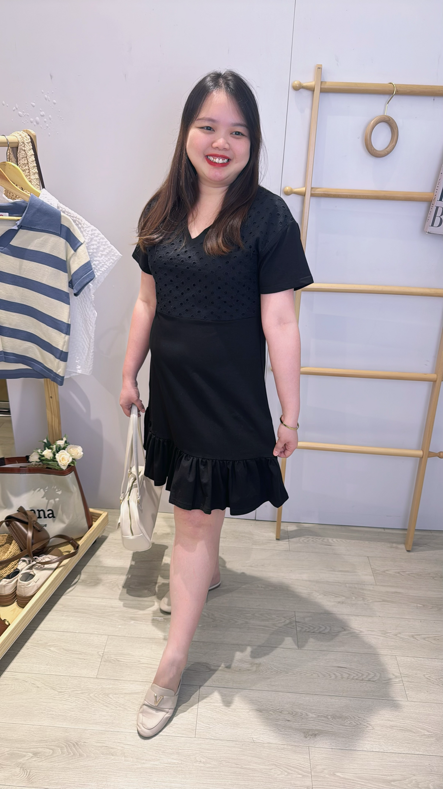 上镂空气质显瘦同花鱼尾连身裙