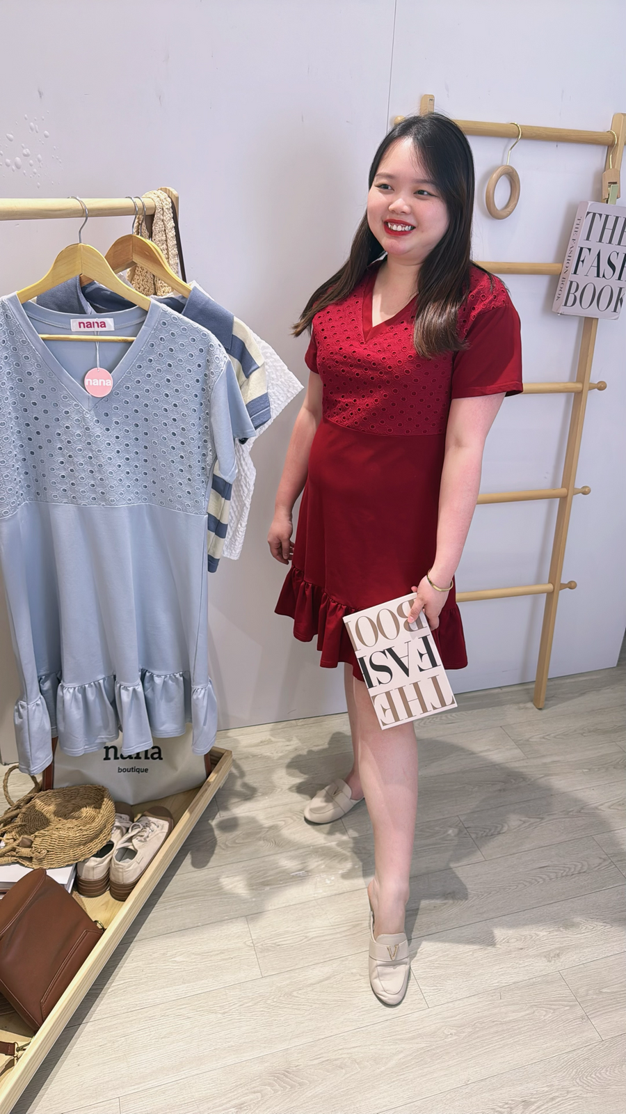 上镂空气质显瘦同花鱼尾连身裙