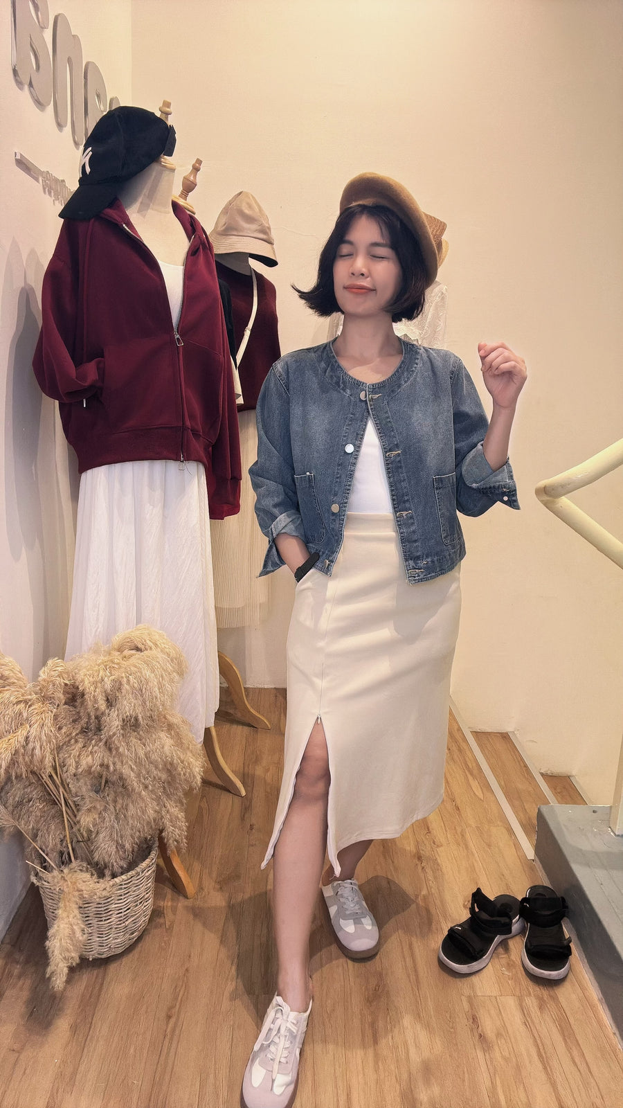 好看软牛仔外套单衣