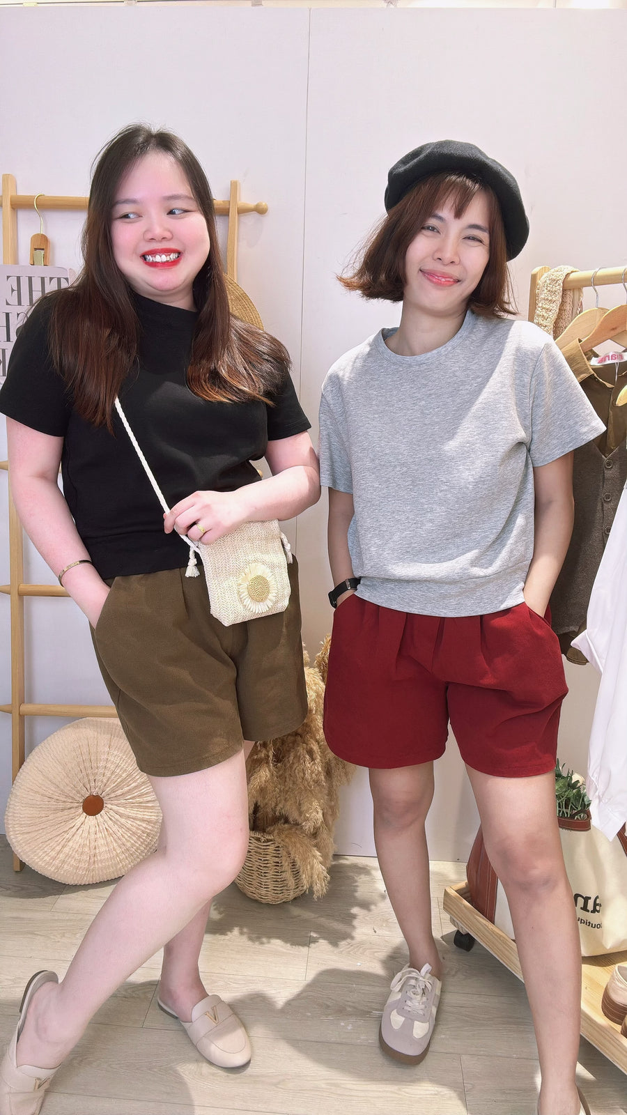 独家爆款简约棉质收腰上衣