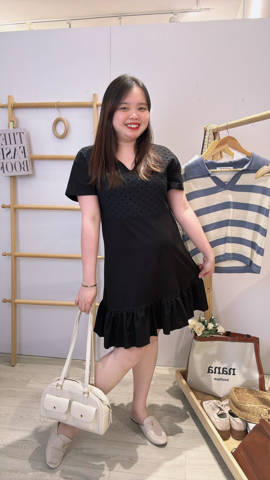 上镂空气质显瘦同花鱼尾连身裙