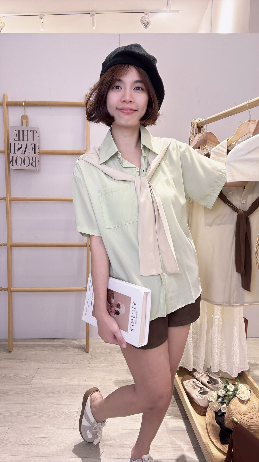 雪纺假披肩凉快上衣