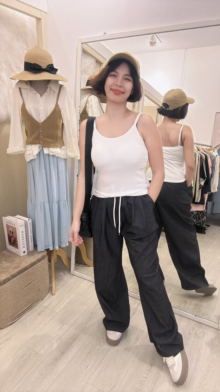 店主超爱的休闲牛仔舒服直筒裤
