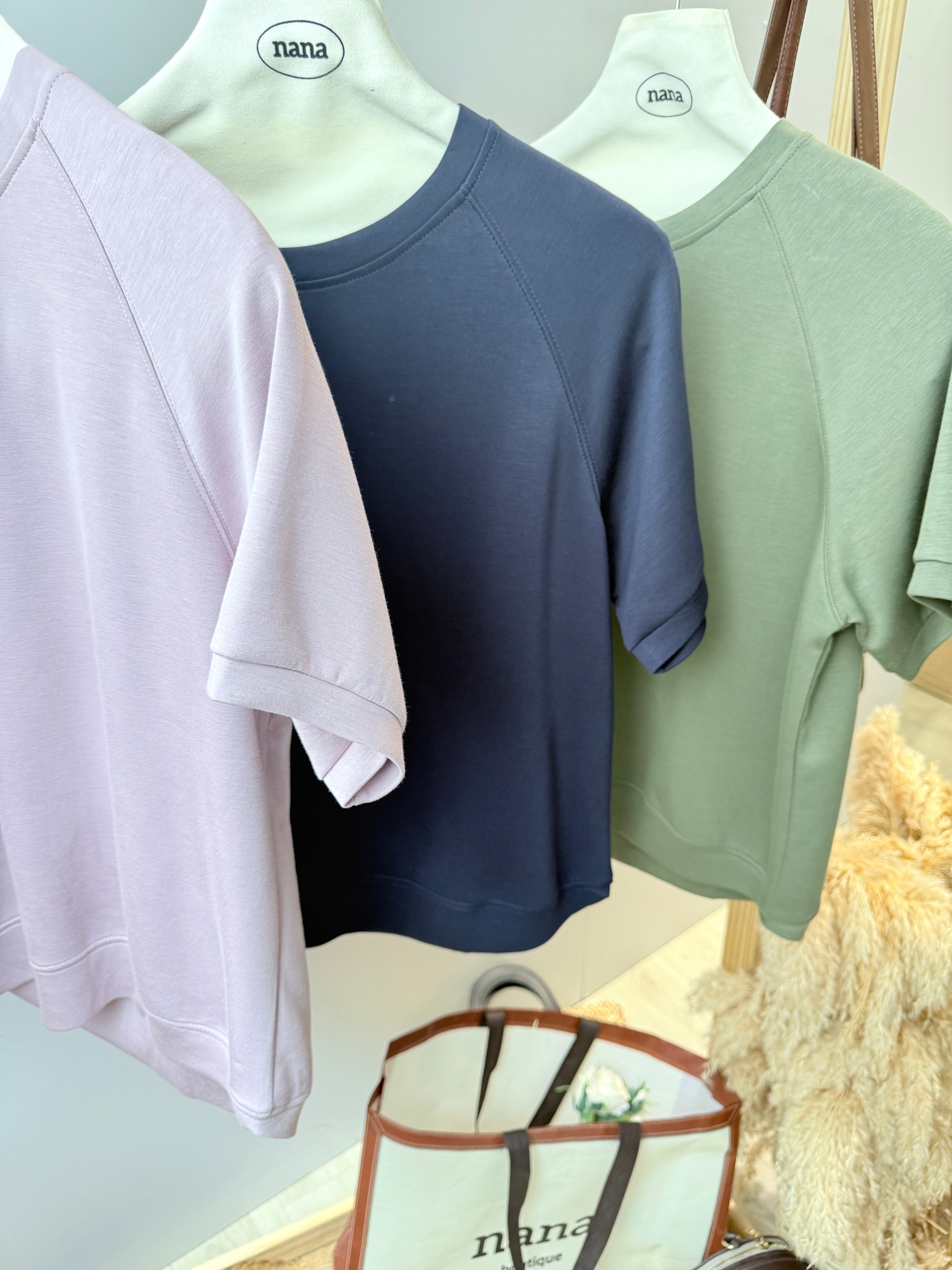 单色太空棉上衣