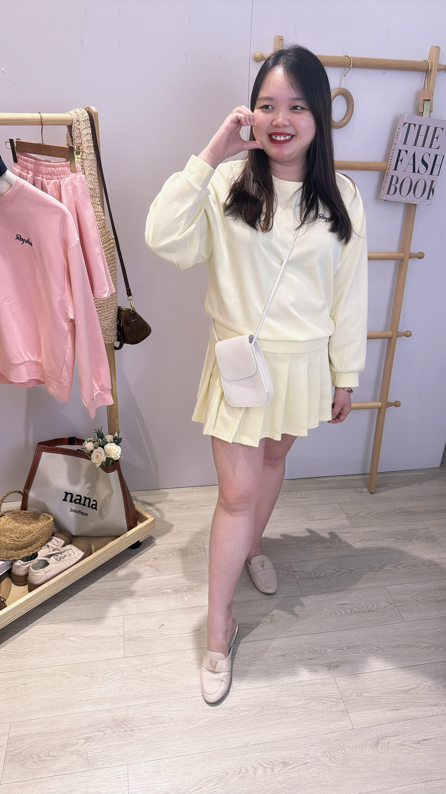 甜美卫衣棉好穿舒适长袖裤裙套装