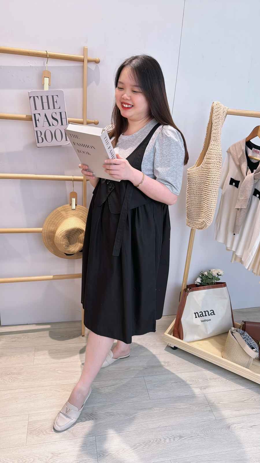 Polyester并接设计套裙