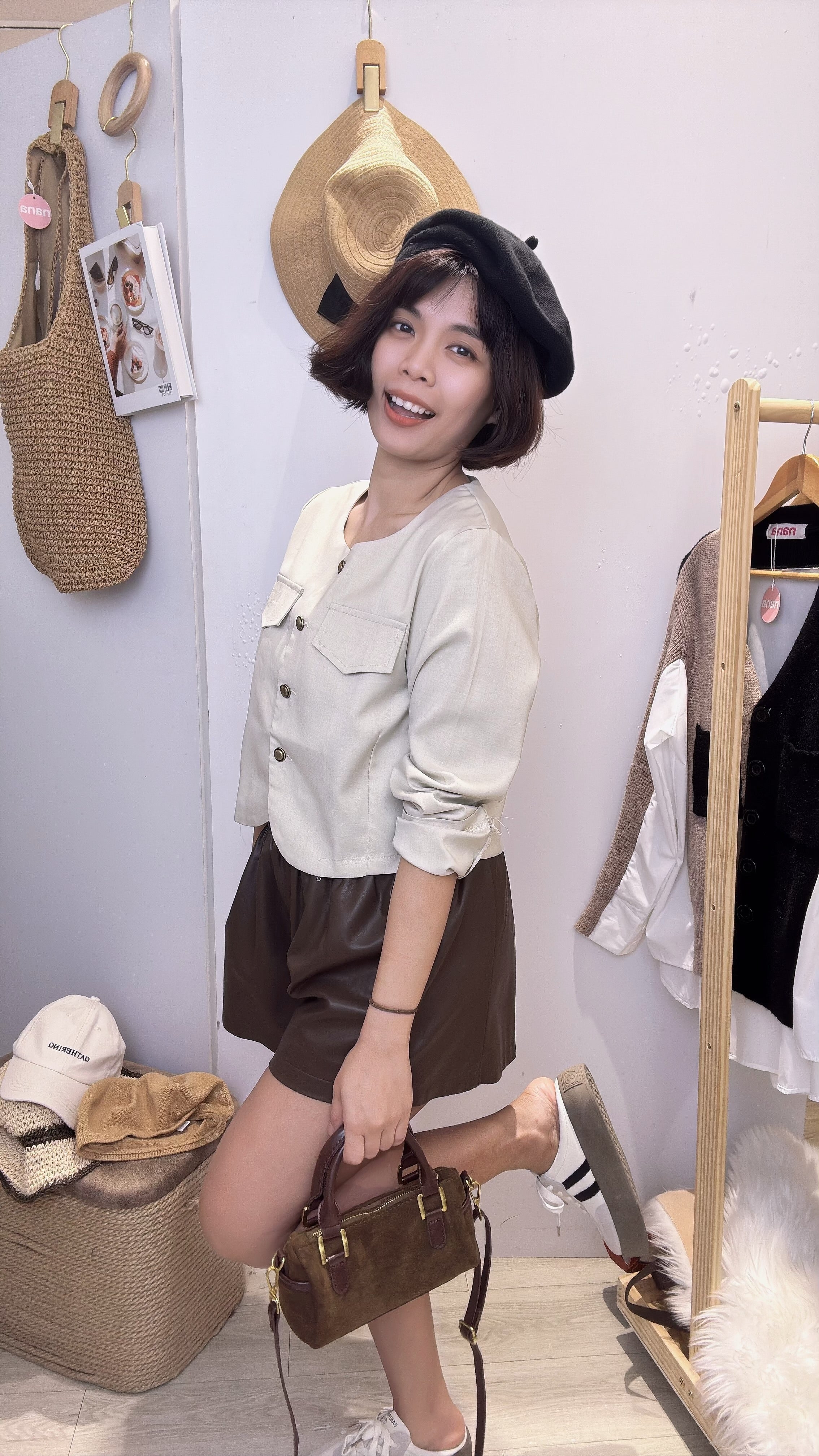 西装长袖短外套
