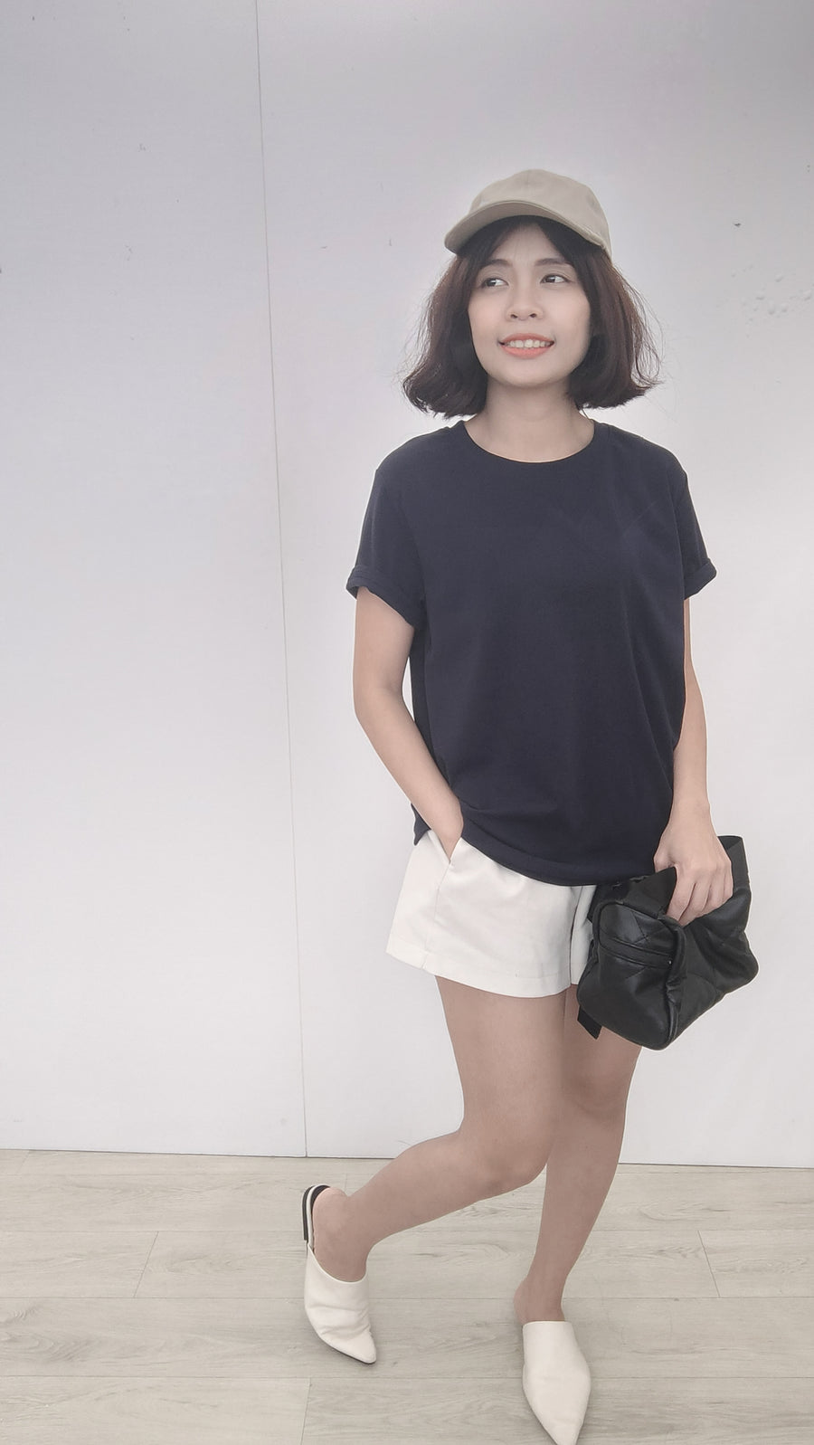 优质棉纯色T