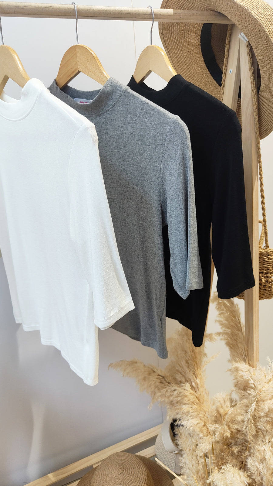 cotton高领上衣