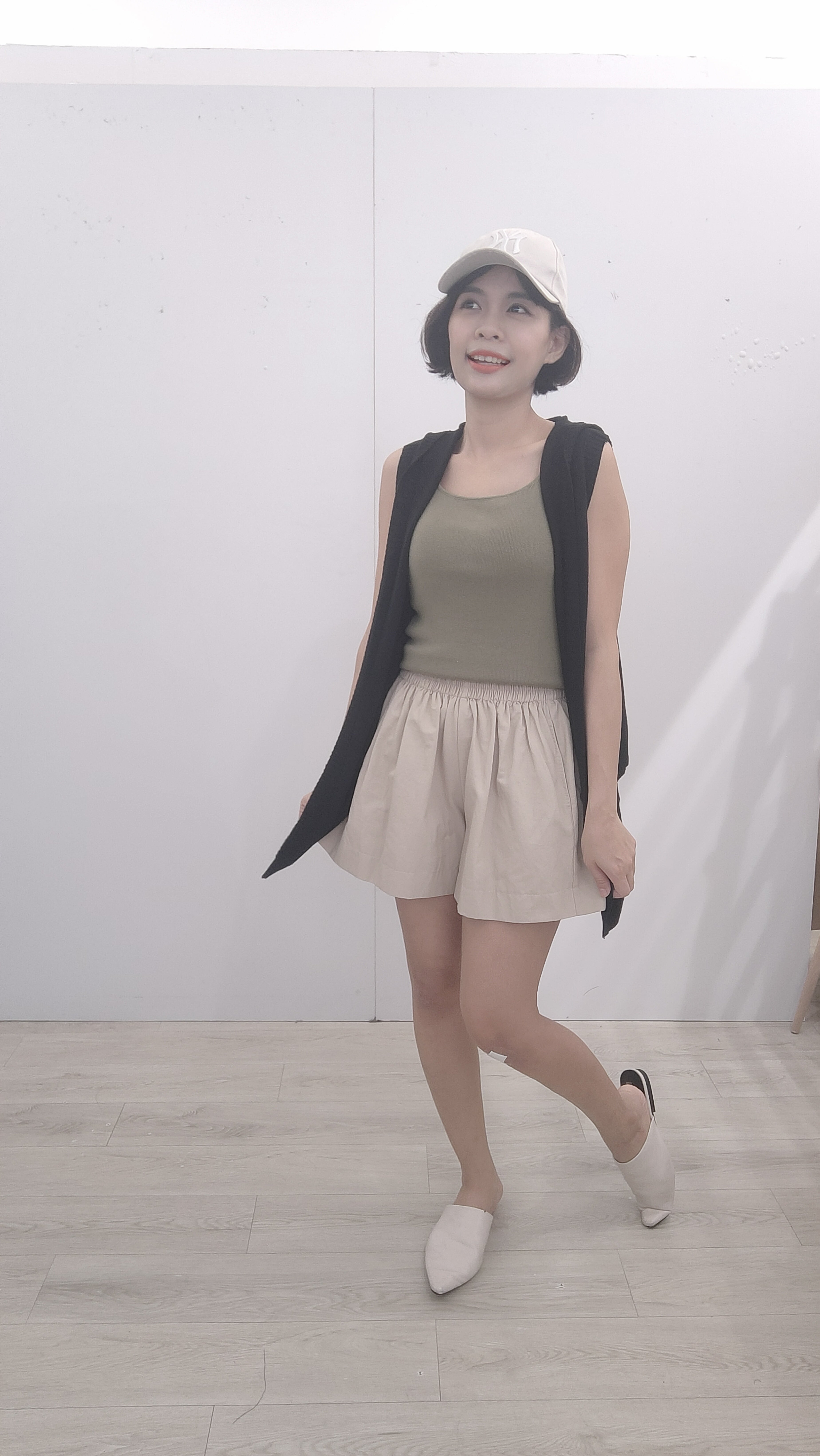针织无袖百搭外套
