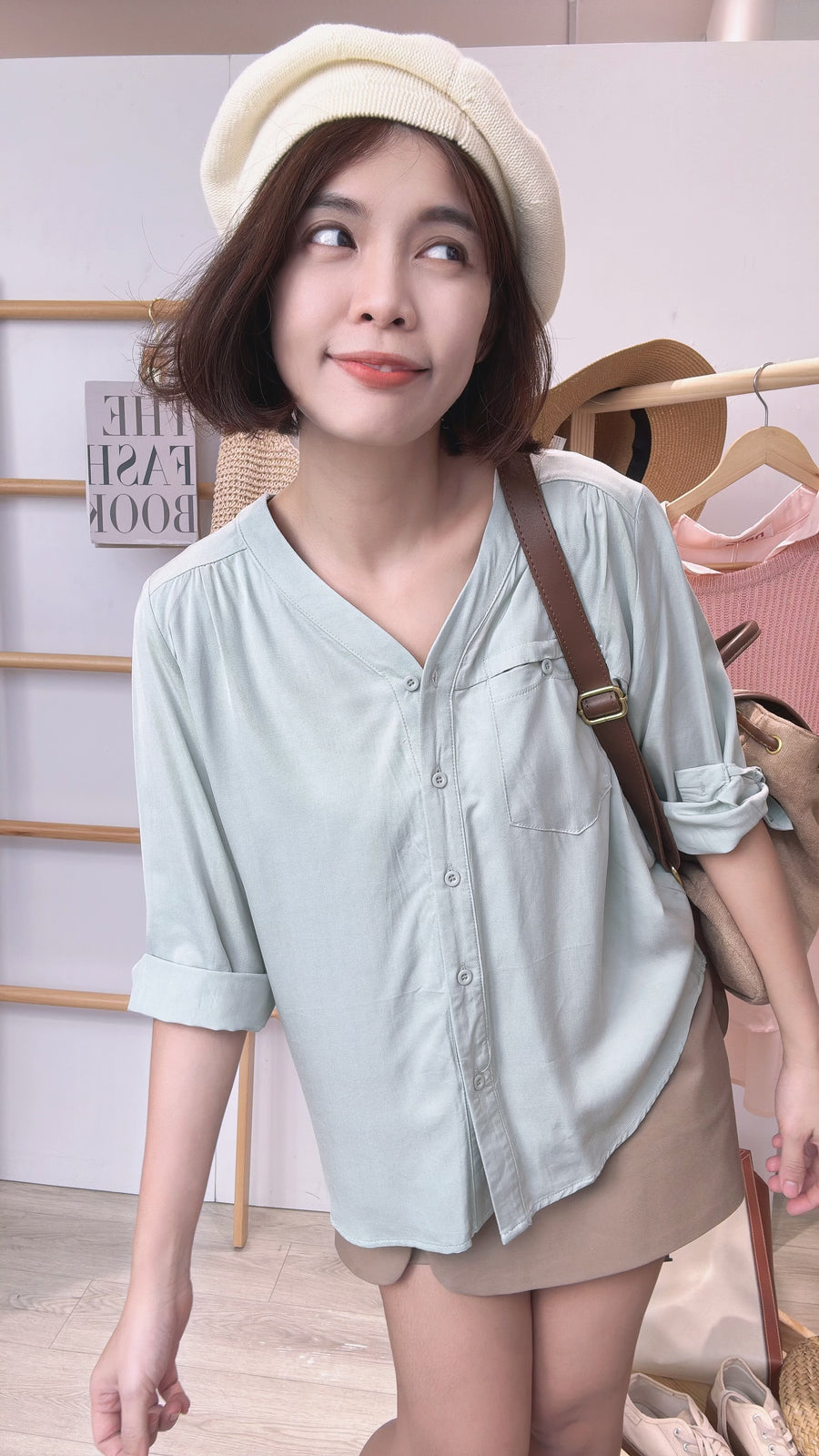 棉麻衬衫