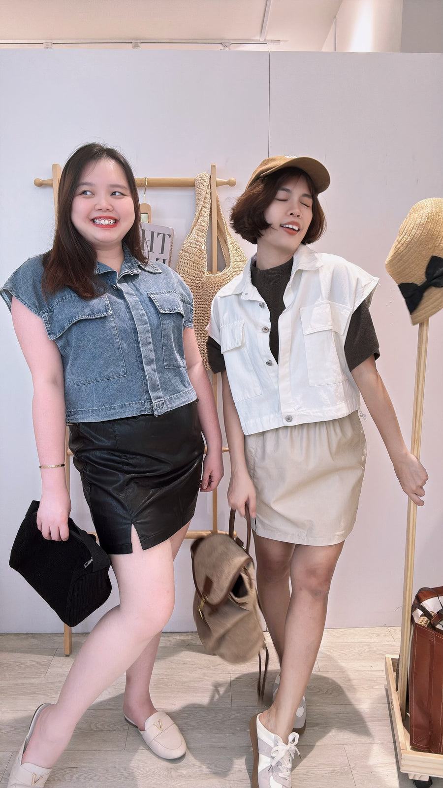 出袖牛仔短版上衣外套