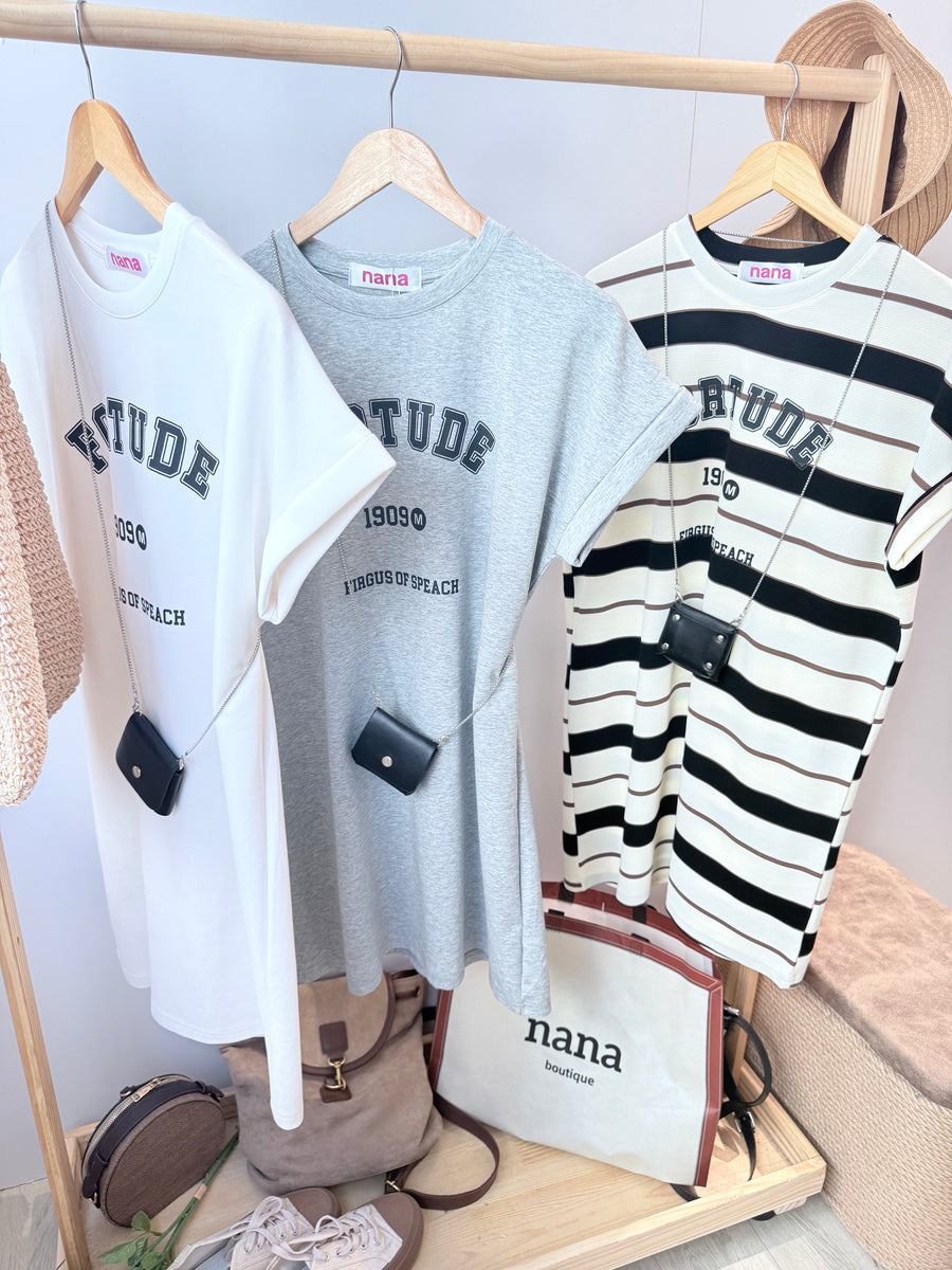 出袖字母Premium休闲懒人装