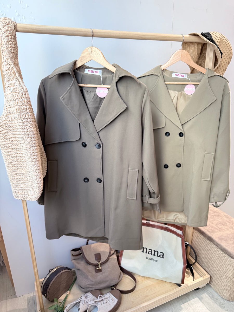 Premium西装风衣外套