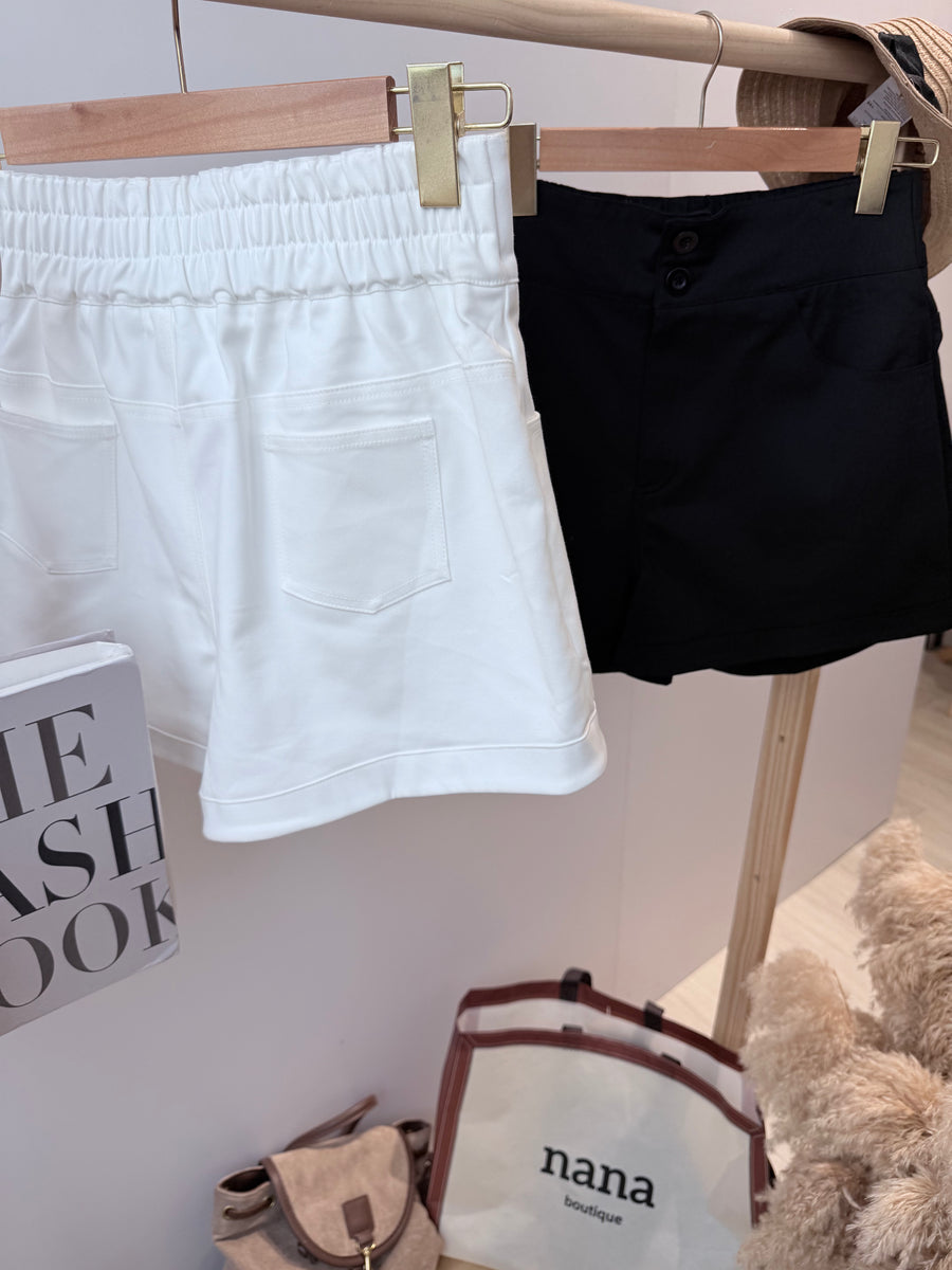 独家微弹百搭西装短裤