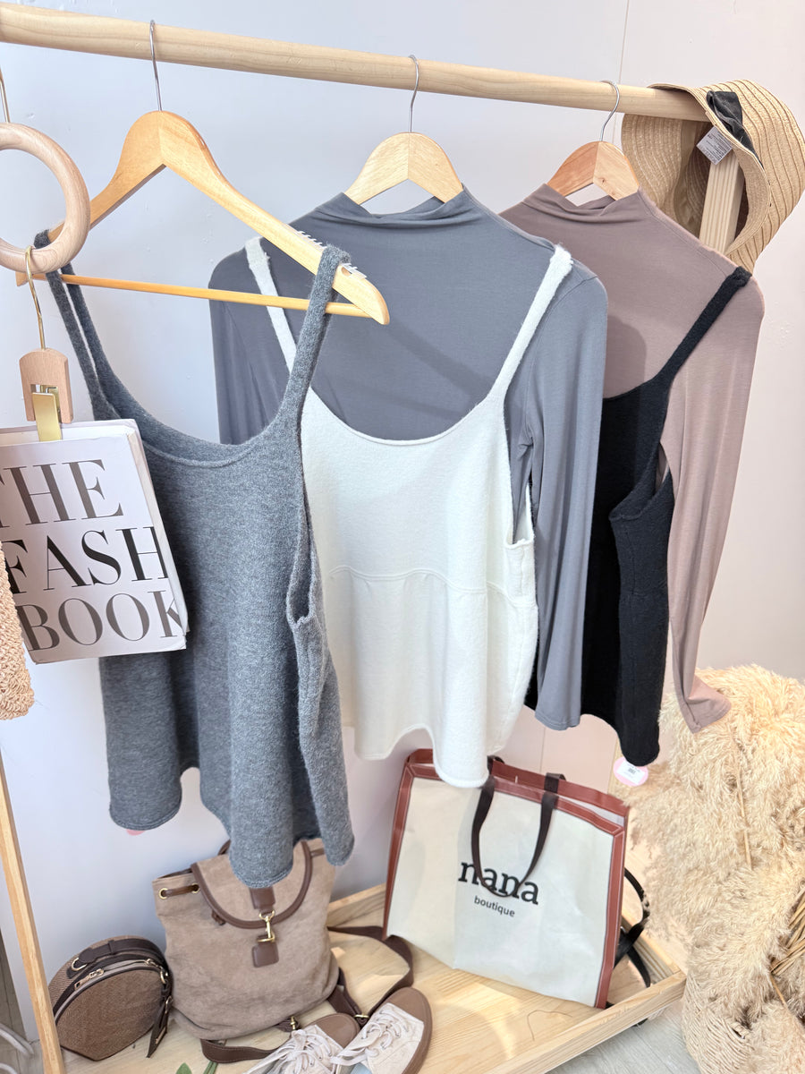 吊带软针织外搭