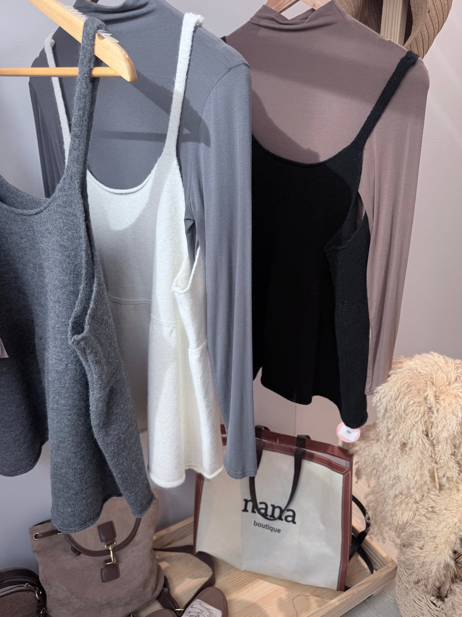 吊带软针织外搭