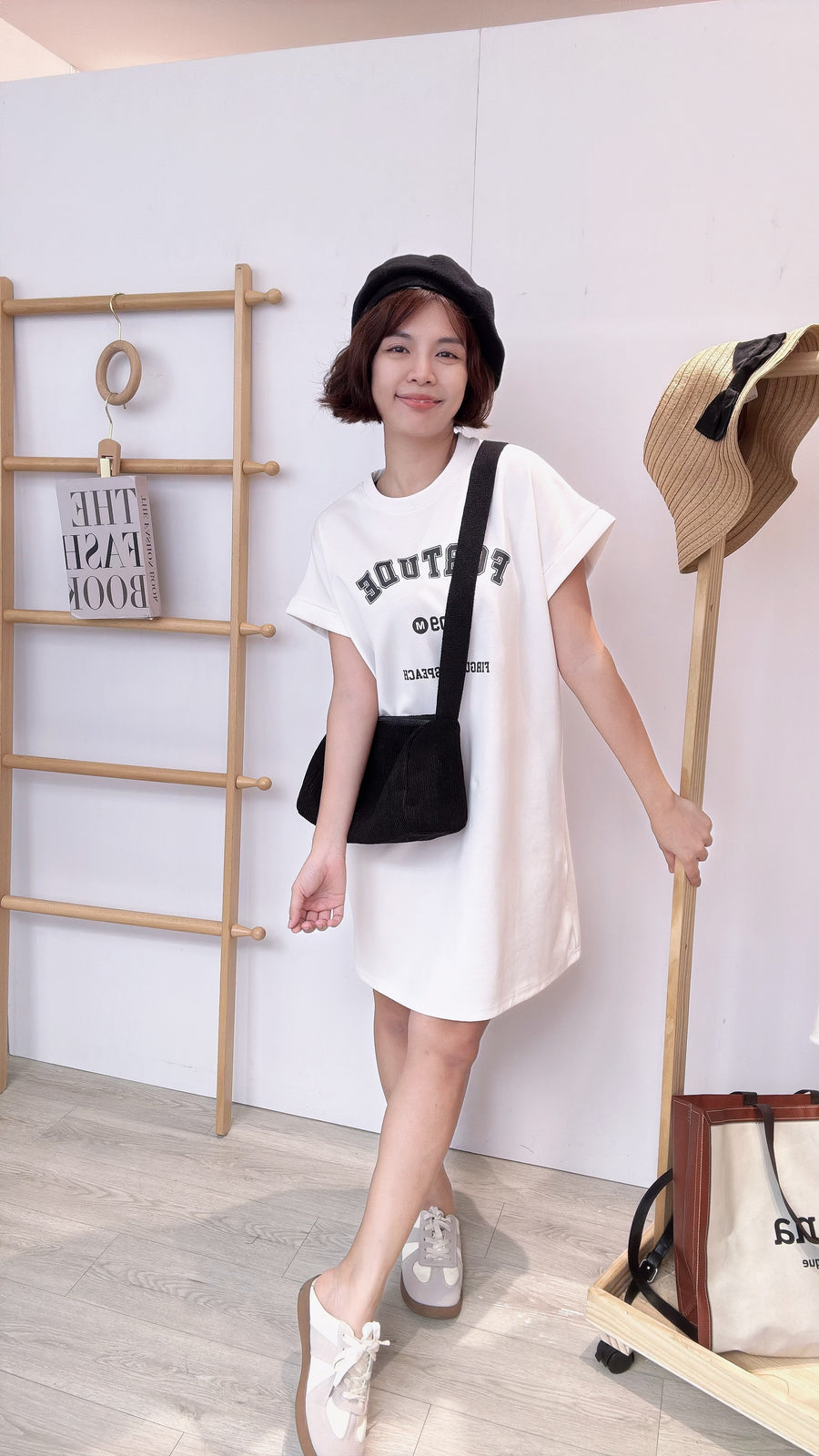 出袖字母Premium休闲懒人装