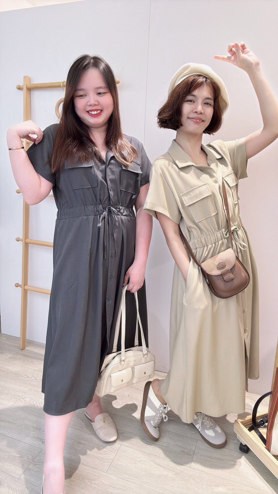 西装雪纺工装套裙