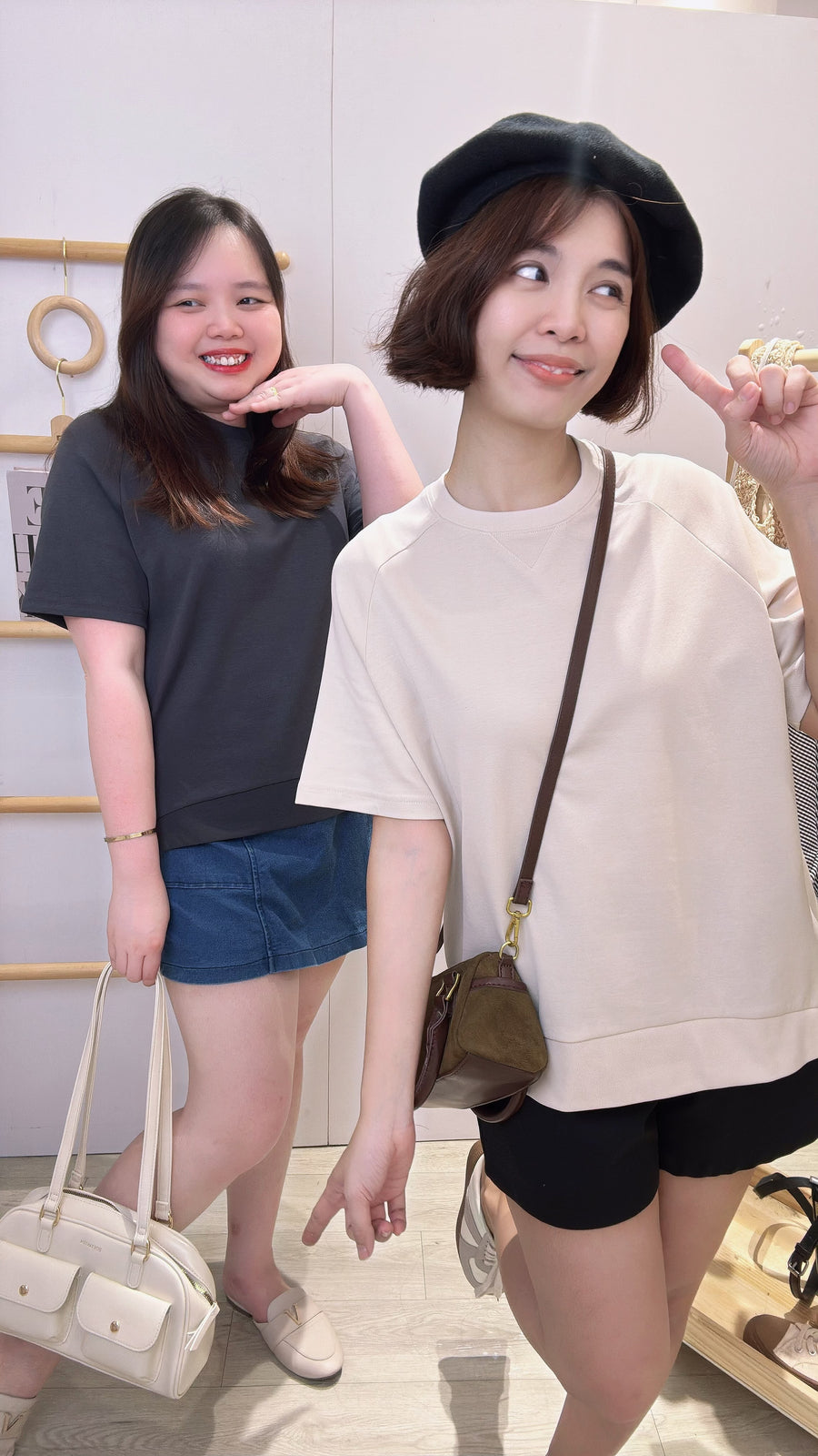 premium优质棉简约圆领单色上衣